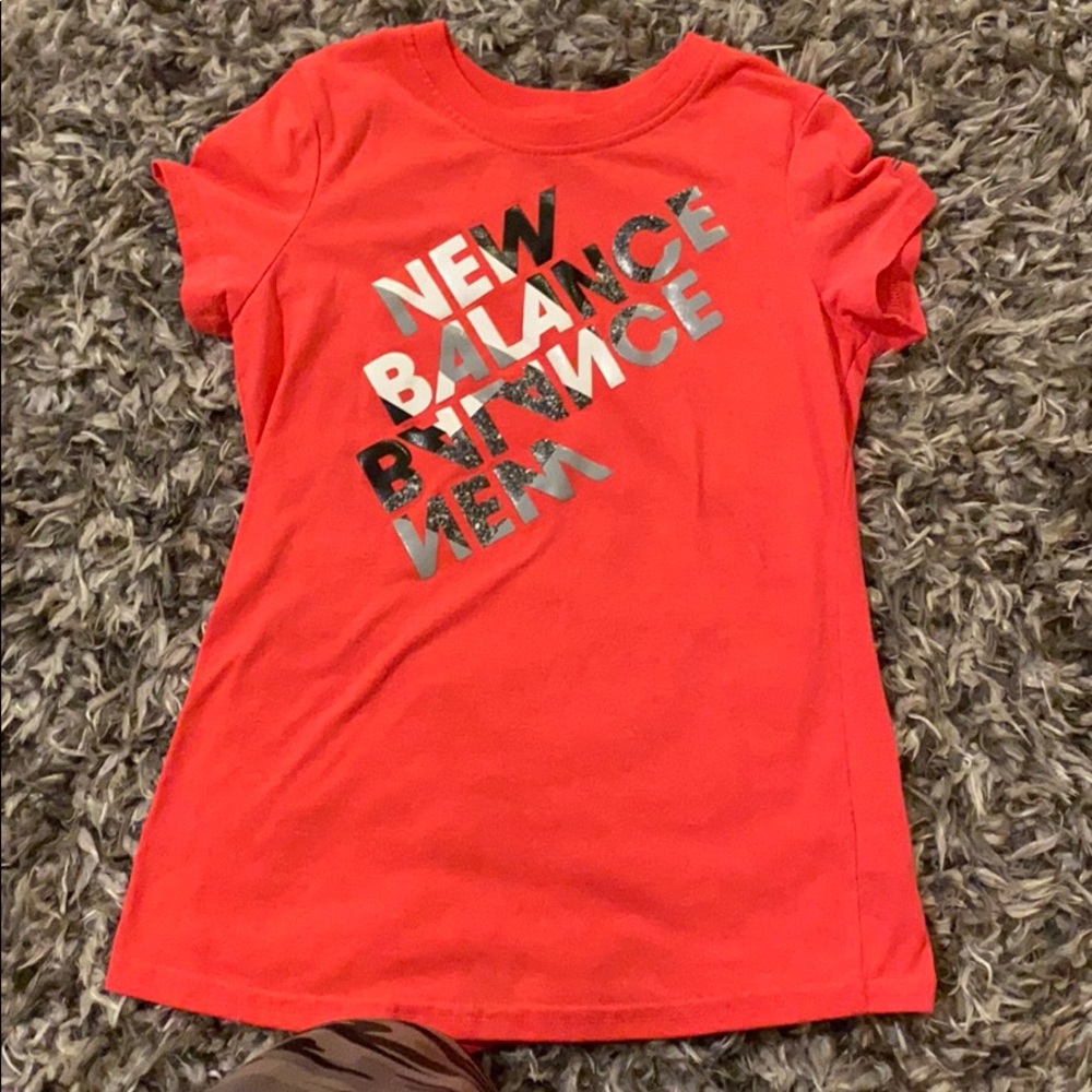 Girls New Balance tee